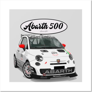 ABARTH 500 505 Posters and Art